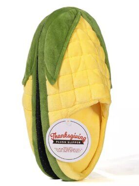 Viral Target Thanksgiving Corn Slippers Adult M/L Brand New w/Tags! Fast Ship!